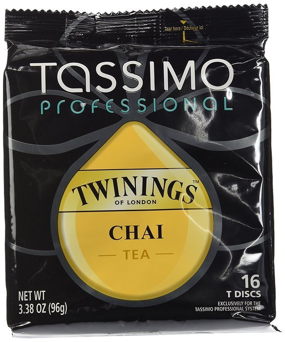 Tassimo T Disc, Chai Tea, 3.38 Ounce N4