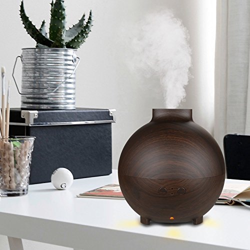 NexGadget Aromatherapy Essential Oil Diffuser - 600ML BPA Free Aroma Cool Mist Humidifier with Waterless Auto... N7