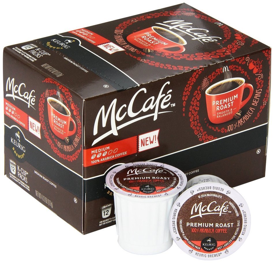 McCafe Premium Medium Roast Coffee K Cups, 12 Count (Pack of 4) N3