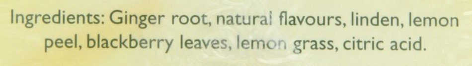 Twinings Herbal Tea, Lemon and Ginger, 25 Count Bagged Tea (6 Pack)