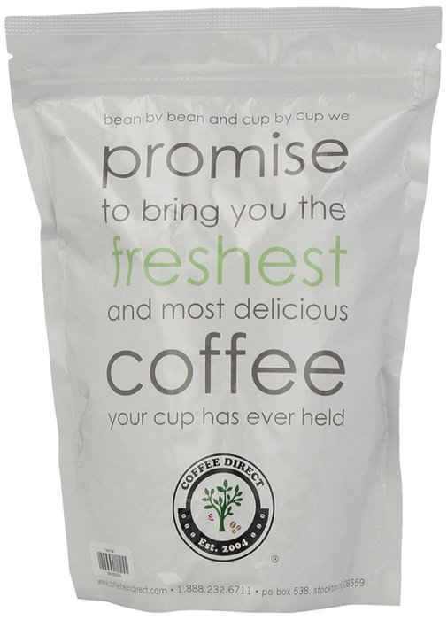 Coffee Bean Direct Sumatra Mandheling, Whole Bean Coffee, 16-Ounce Bags (Pack of 3) N2
