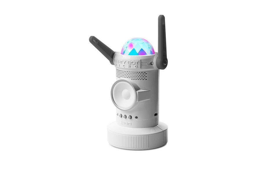 Ion Audio Party Bot Micro | Motorized Bluetooth Speaker N2
