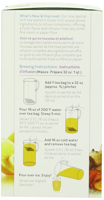 Rishi Tea Summer Lemon, 1.4 oz Boxes N35