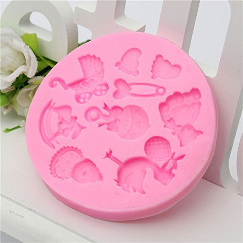 "Silicone Goose Feet Cartoon Fondant Chocolate Mold Mould Cake Decoration" shopping N3
