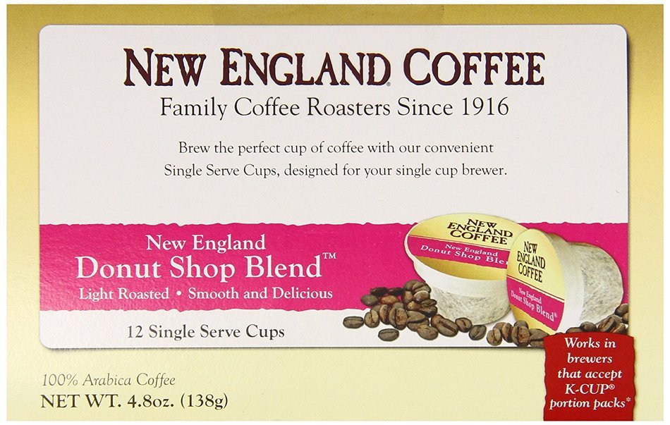 New England Coffee Breakfast Blend, 72 Count N12