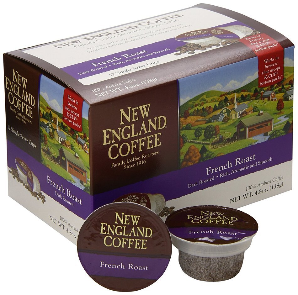 New England Coffee Breakfast Blend, 72 Count N14