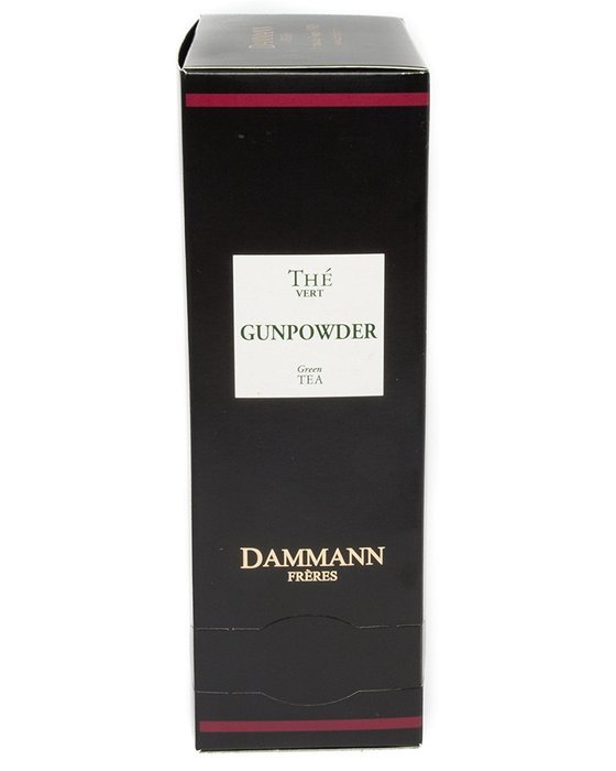 DAMMANN FRERES Gunpowder Green Tea, 24 Cristal Teabags