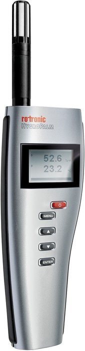 Rotronic HygroPalm 21 Relative Humidity/Temperature Measuring Instrument, Silver