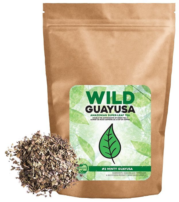 Organic Guayusa Tea, Loose Leaf Amazonian Superleaf Tea by Wild Foods, Full of Antioxidants and Caffeine, Smooth... N2