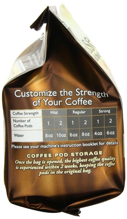 Senseo Coffee Pods, Dark Roast,18 Count (Pack of 6) N11