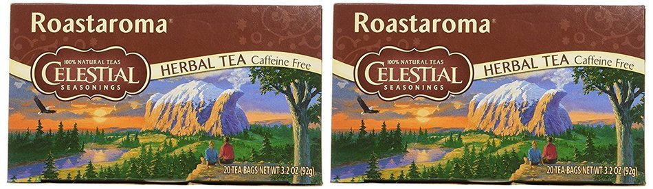 Celestial Seasonings Herbal Tea, Roastaroma,(2 Pack) N10