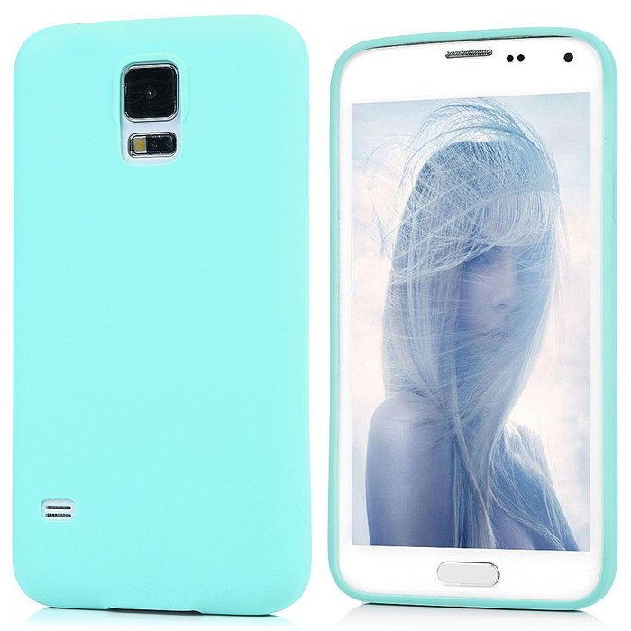 S5 Case,Samsung Galaxy S5 Case (I9600) - Candy Color Series Slim Fit Shock-absorption Drop Protection Soft TPU... N25