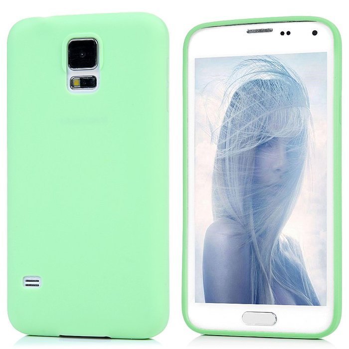 S5 Case,Samsung Galaxy S5 Case (I9600) - Candy Color Series Slim Fit Shock-absorption Drop Protection Soft TPU... N27