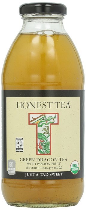 Honest Tea Organic Iced Tea, Green Dragon, 16 oz N5