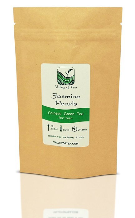 Jasmine Green Tea - Imperial Grade - Pure Loose Leaf Tea - From Fujian China (100g) 3.5 oz N8