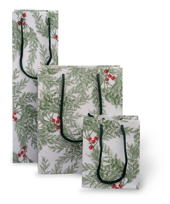 Boston International 6 Count Caskata Studio Bottle Bags, Peony Gold N17