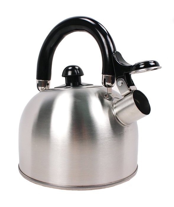 Copco Halo 1.2-Quart Brushed Stainless Steel Teakettle N2