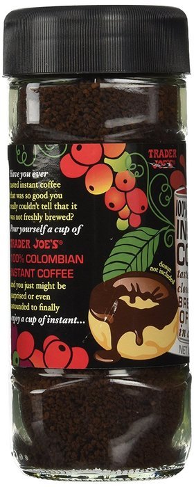 Trader Joe's 100% Colombian Instant Coffee 3.5oz