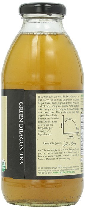 Honest Tea Organic Iced Tea, Green Dragon, 16 oz N6