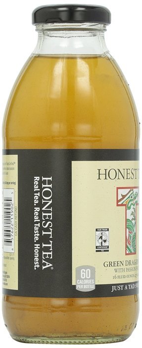 Honest Tea Organic Iced Tea, Green Dragon, 16 oz N7