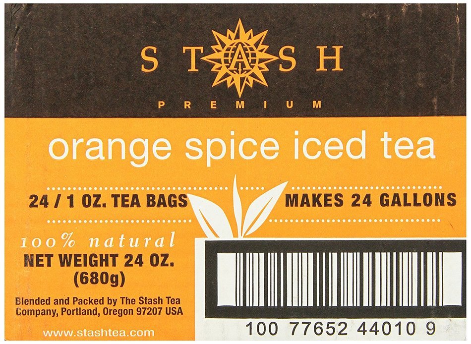 Stash Tea Traditional Black Tea, 1 Ounce Iced Tea Brew Bags (Pack of 24) N3