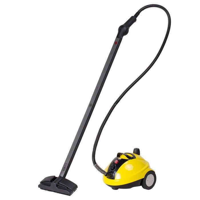 KAZOO 1300W/ 27OZ Heavy Duty Handheld Steamers for Cleaning Multi-Purpose Home Use Yellow N5