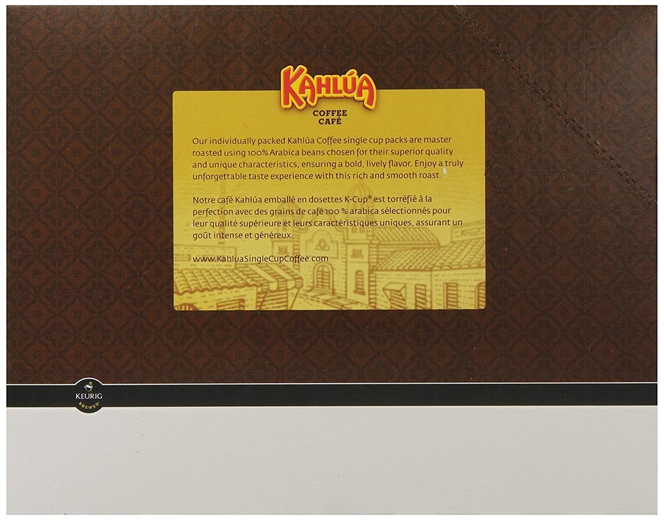 Kahlua Original K-Cups for Keurig Brewers, 24 Count (Pack of 4)