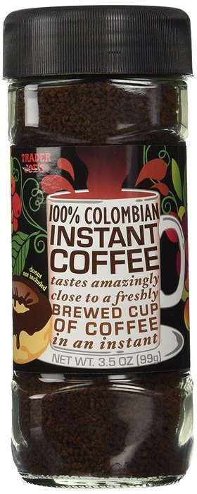 Trader Joe's 100% Colombian Instant Coffee 3.5oz N2