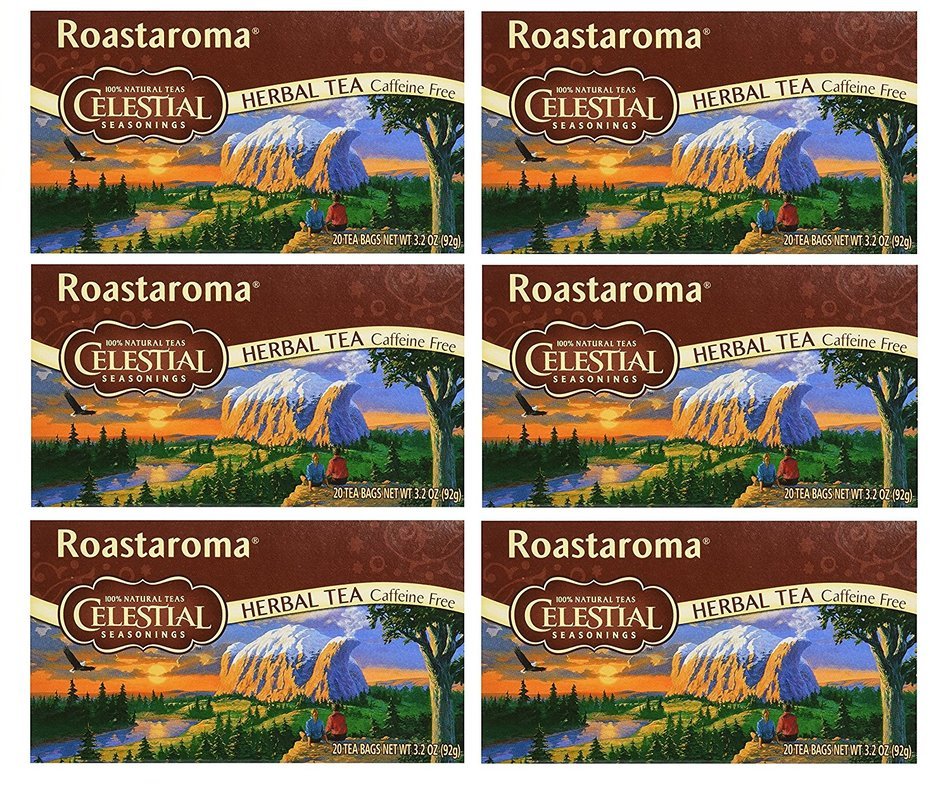 Celestial Seasonings Herbal Tea, Roastaroma,(2 Pack) N17