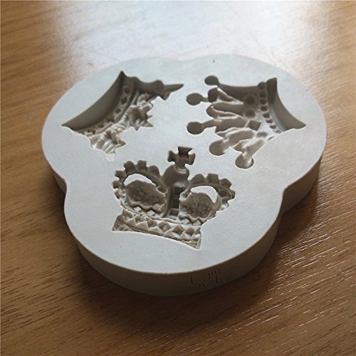 "Silicone Crown Shaped Baking Mold Fondant Cake Tool Chocolate Candy Cookies Pastry Soap Mould" shopping N2