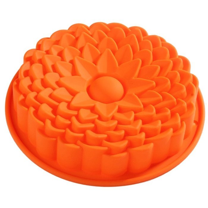 KOX 9"Silicone Cake Mold ,Flower Mould, Birthday Cake /Bread /Tart Flan/ Jelly, Chocolate, Boudin, Fruit Pie/Silicone... N3