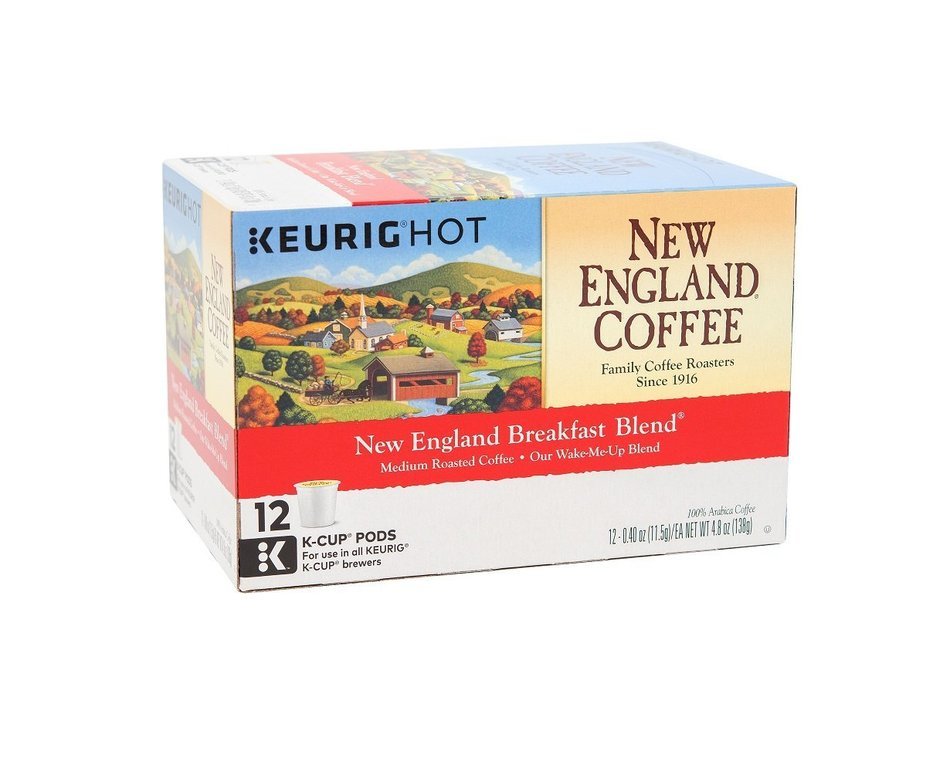 New England Coffee Breakfast Blend, 72 Count N17