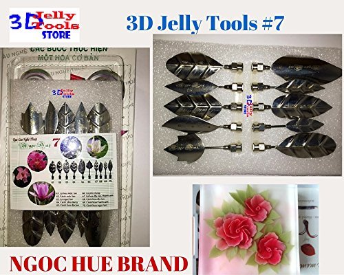 3d Gelatin Art Tools - Type 7 - 3d Jelly Cake Tools - 10 Pcs/set