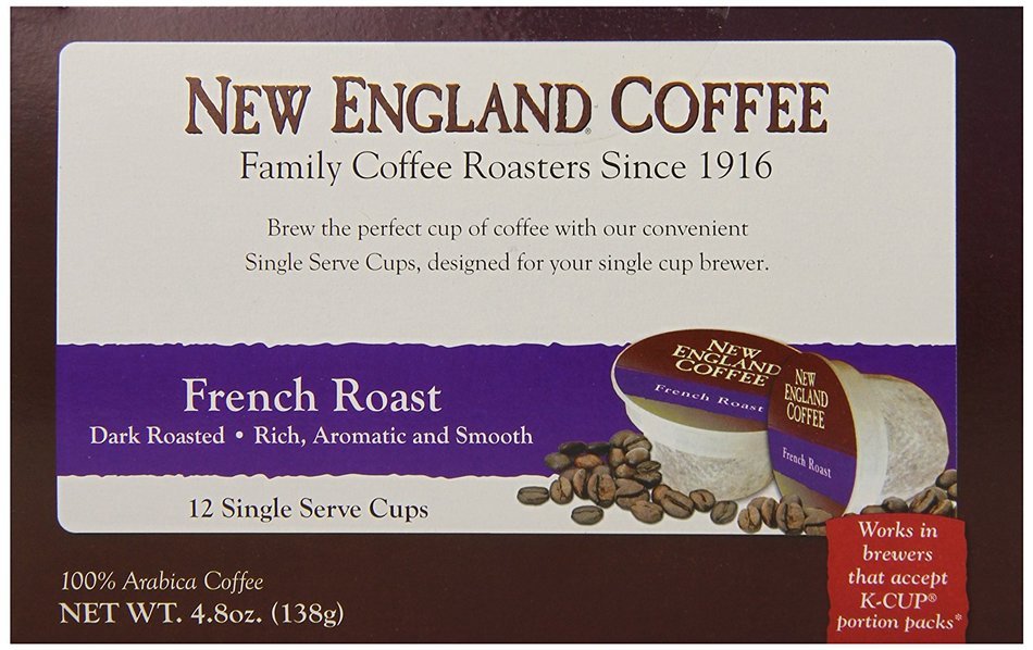 New England Coffee Breakfast Blend, 72 Count N24