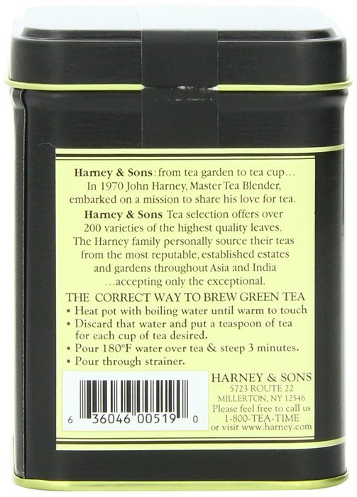 Harney & Sons Loose Leaf Green Tea, Japanese Sencha, 4 Ounce N3