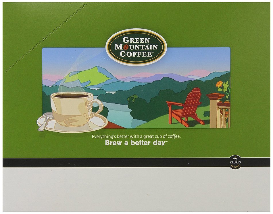 Green Mountain Coffee Half-Caff, Regular/Med Roast K-Cup Portion Pack for Keurig K-Cup Brewers, 24-Count N2