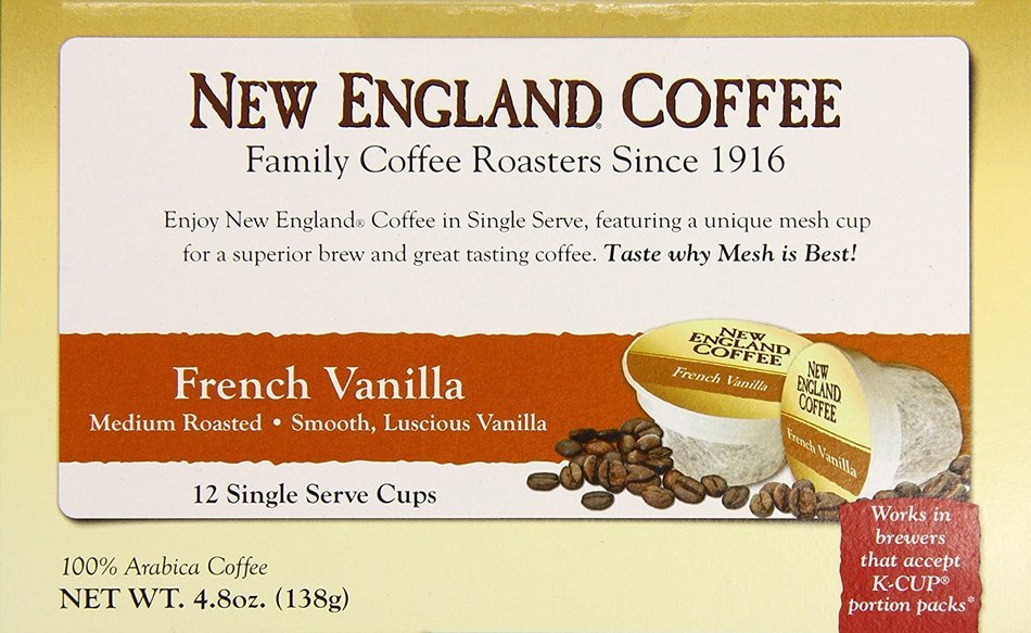 New England Coffee Breakfast Blend, 72 Count N32