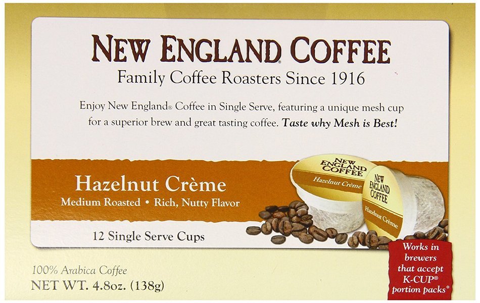 New England Coffee Breakfast Blend, 72 Count N37