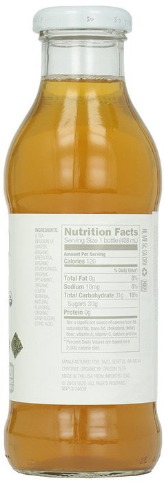 Tazo Organic Green Iced Tea - 13.8 oz
