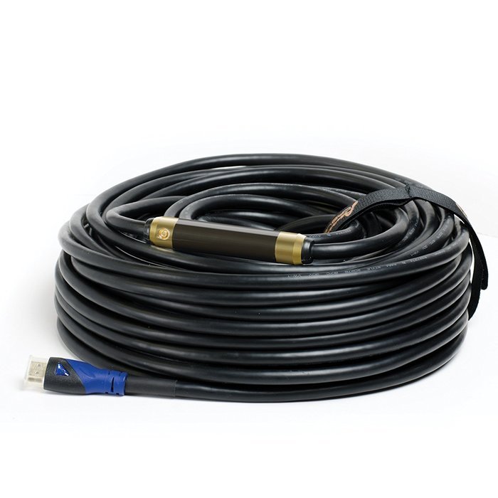 Aurum Ultra Series - High Speed HDMI Cable (100 ft) w/ Built-in Signal Booster - Supports 3D & Audio Return Channel... N2