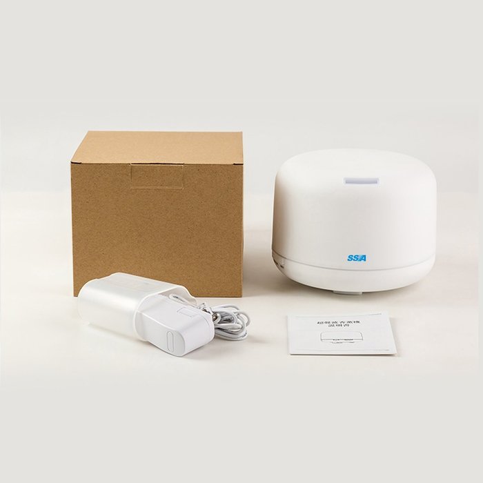 500 ml Essential Oil Diffuser for Aromatherapy - Cool Mist Air Humidifier with 7 Color LED Lights Changing and... N8