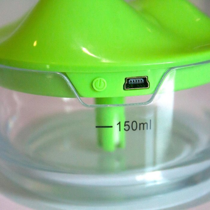 Dacawin Ultrasonic Home Aroma Humidifier Air Diffuser Mist Purifier Lonizer Atomizer (green) N4