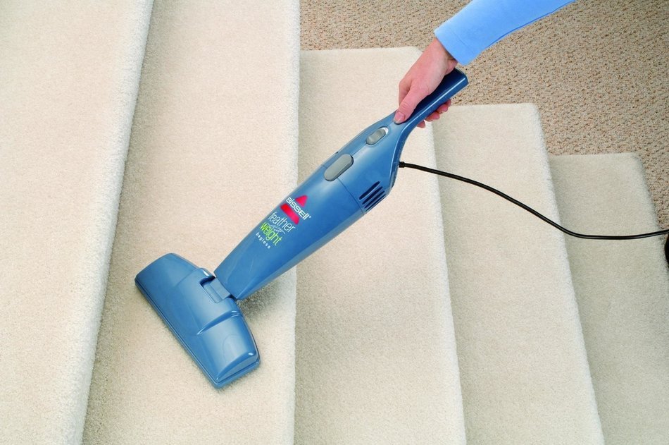 Bissell FeatherWeight Stick Upright Vacuum Cleaner, with Quick Release Handle and Floor Nozzle for Han-Held Vacuuming... N4