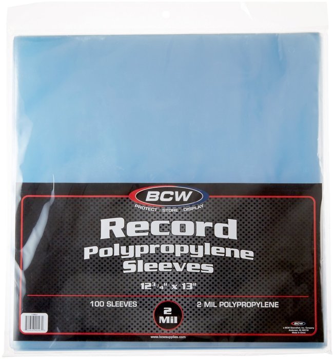 33 RPM Record Sleeves (100 Count) N2