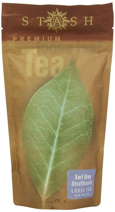 Stash Tea Decaf Earl Grey Loose Leaf Tea, 3.5 Ounce Pouch