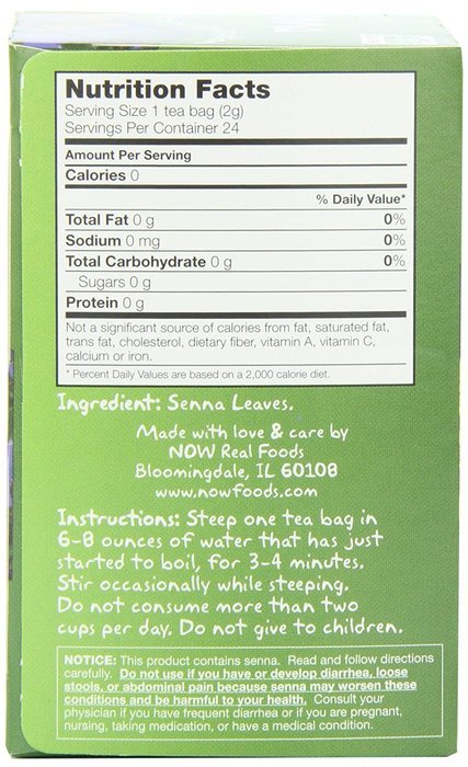 Now Foods Tea Bags, Heavenly Hip Hibiscus, 24 Count, 1.7 oz N28