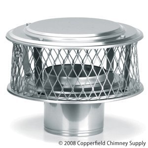 Homesaver 9 Inch HomeSaver Guardian Cap 3/4 Inch Mesh