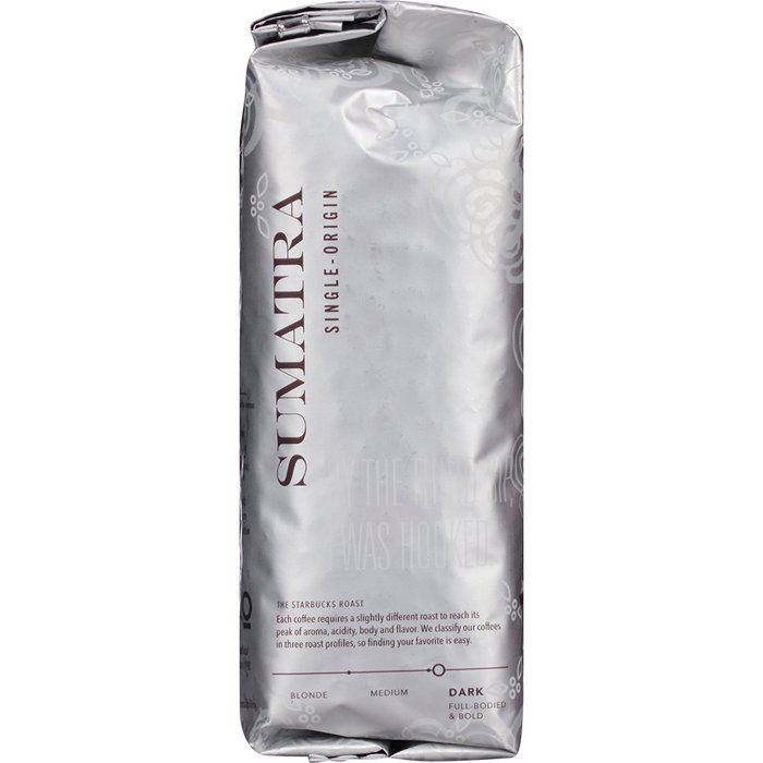 Starbucks Ground Coffee, Sumatra, 12 Ounce, 6 Count N7
