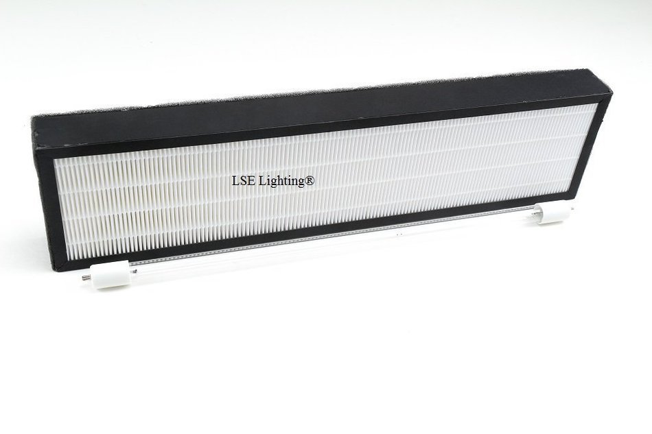 LSE Lighting Combo UVC Bulb LB5000 + FLT5000 AC5000 series True HEPA Filter C N2