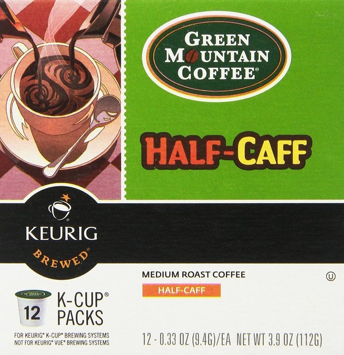 Green Mountain Coffee Keurig Green Mountain Half-Caff, 12 ct N5